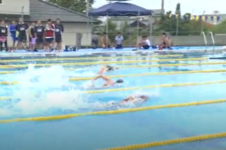 平成28年度　四国中央市中学校総合体育大会水泳競技