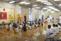 愛媛県武道館　武道入門講座 IN東予　はじめての空手道編