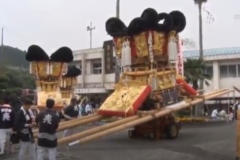 土居・川之江地域　秋祭り 初日