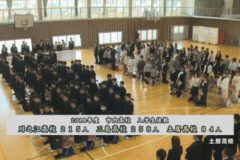 市内高等学校入学式