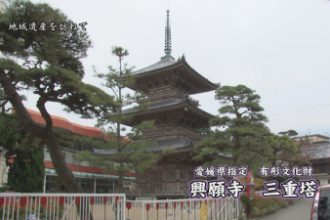 地域遺産：興願寺　三重塔