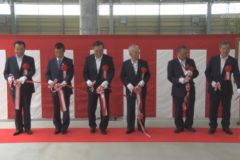 大王海運 金子臨海４号倉庫 竣工式