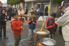 金生町三世代交流もちつき大会