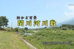 街かど百景：関川河川敷