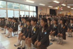 市内幼稚園卒園式