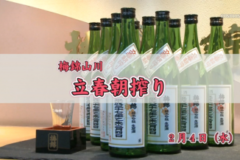 Ｅｖｅぽけ：梅錦山川　立春朝搾り