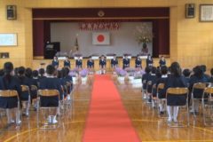 平成２７年度市内小学校卒業式