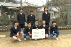 川滝小学校卒業記念植樹