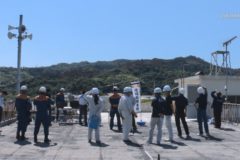 市消防本部と四国中央テレビが連携　ドローン活用災害対策訓練実施