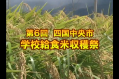 Ｅｖｅぽけ：第６回　四国中央市　学校給食米収穫祭