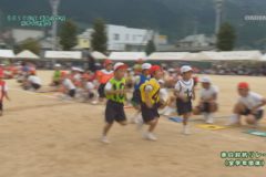 23.赤白対抗リレー（全学年団体）2019年度妻鳥小学校秋季大運動会