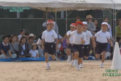 ４.かけっこ（1年生個人）2019年度妻鳥小学校秋季大運動会