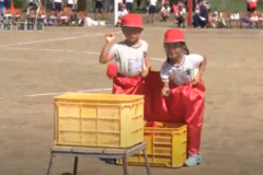 2.パンツでデート（1・2年生）2019年度　北小学校運動会