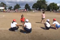 4.たからひろい（新入児・5年生）2019年度　北小学校運動会