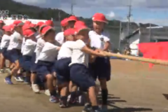 9.綱引き（1・2・3年生）2019年度　北小学校運動会