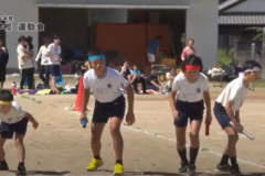 12.バトンをつないで（5・6年生）2019年度　北小学校運動会