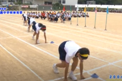 1.200m走（1・2・3年女子）2019年度 三島西中学校体育祭