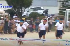 7.100m走（1・2・3年男子）2019年度 三島西中学校体育祭