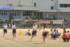11.学級対抗リレー（1・2・3年選抜）2019年度 三島西中学校体育祭
