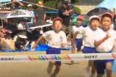 8.徒競走（3・4年生）2019年度中曽根小学校秋季大運動会