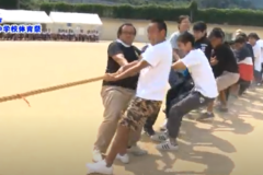 14.PTA種目「親子で心を引き合うの　でも負けない！」（PTA・3年選抜）2019年度 三島西中学校体育祭