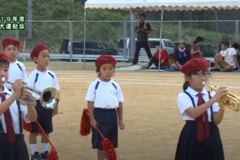 16.トランペット鼓隊行進(小学生）2019年度 新宮大運動会