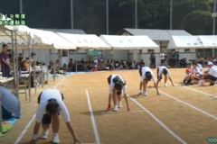 2.100m走(中学生）2019年度 新宮大運動会