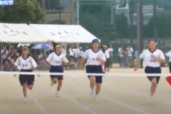 5.100m走（1・2・3年女子）2019年度 川之江南中学校体育祭