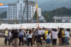 15.気合いの玉入れ！（PTA）2019年度 川之江南中学校体育祭
