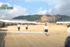 2.100m走（女子）2019年度 土居中学校体育祭