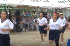 4.200m走（女子）2019年度 土居中学校体育祭
