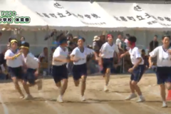 14.学級対抗リレー（2年選抜）2019年度 土居中学校体育祭
