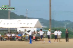 16.学級対抗リレー（3年選抜）2019年度 土居中学校体育祭