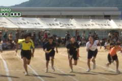 18.部活動対抗リレー　2019年度 土居中学校体育祭