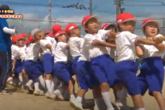 16.紅白対抗綱引き（全校生徒）2019年度中曽根小学校秋季大運動会