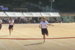 1.150m走（女子）2019年度 川之江北中学校体育祭