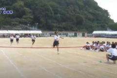 4.200m走（女子）2019年度 川之江北中学校体育祭