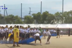 10.まほうのじゅうたん（1年男子）2019年度 川之江北中学校体育祭