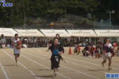 16.部活対抗リレー（各部選抜）2019年度 川之江北中学校体育祭