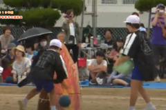 19.どっちが勝つで消火（5年生）2019年度中曽根小学校秋季大運動会