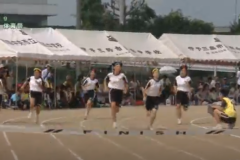 10.100m走（女子）2019年度 三島南中学校体育祭