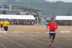 1.200m走（1年男子）2019年度 土居高校運動会