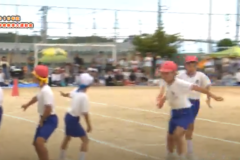 23.紅白対抗リレー（選抜）2019年度中曽根小学校秋季大運動会