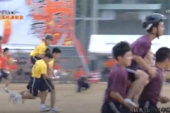 14.騎馬リレー（1年男子）2019年度 三島高校秋季大運動会