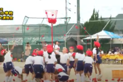 20.玉入れ（1年生）2019年度　中之庄小学校秋季大運動会