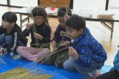 みしま児童センター　しめ縄作り
