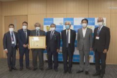 社会福祉法人愛美会理事長石川繁一さんが藍綬褒章を受章