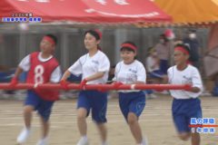 ３．風の呼吸（１年団体）　２０２０年度三島東中学校体育祭