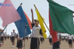 １．開会式・ラジオ体操　２０２０年度三島南中学校体育祭