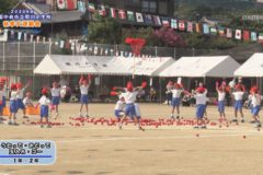 ３．うたって・おどって・玉入れ・ゴー（1年・2年）　２０２０年度関川小学校秋季大運動会